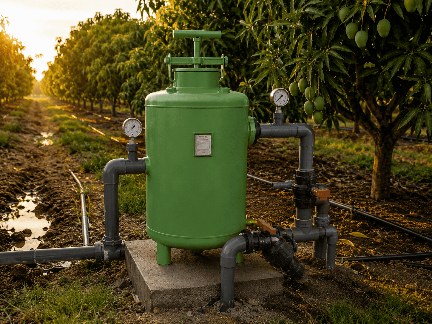 Used in fertilizer and chemical injection