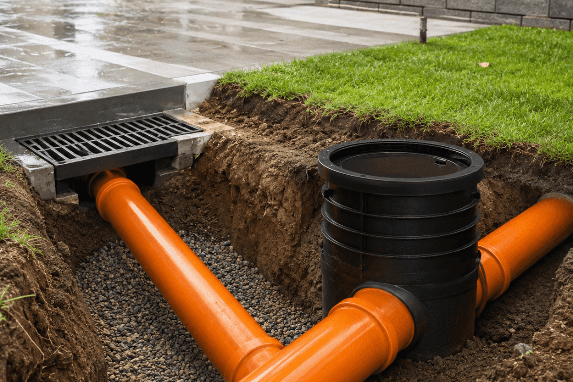 Used in potable water conveyance