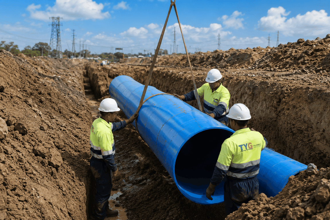 Used in wastewater collection